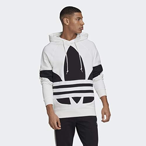 adidas - ａｄｉｄａｓｏｒｉｇｉｎａｌｓビッグトレフォイルブラックパーカーベンチコートMＬ 新品 adidas ビッグトレフォイルパーカー グレーシックス 黒 L